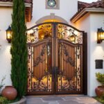 Create Authentic Spanish Villa Curb Appeal With Secure Front Gates