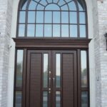 large Brown Double Doors